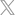 xボタン